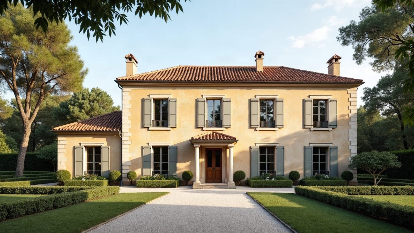 La folie languedocienne du XVIIIe siècle du domaine de Bocaud et son parc arboré, à Jacou