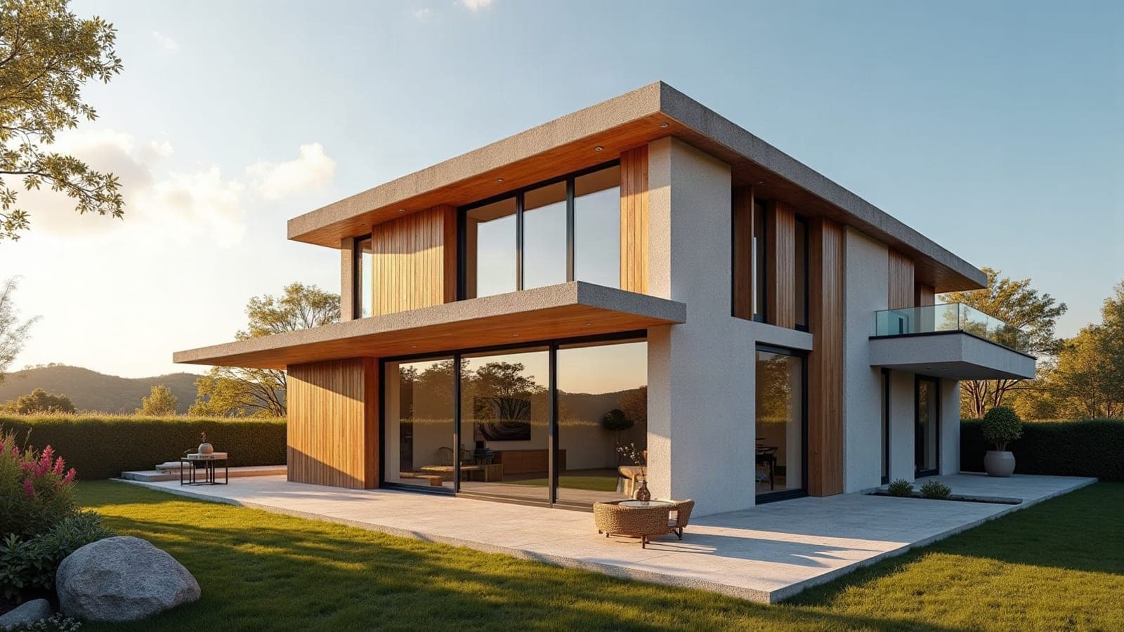 Fenêtres et volets en aluminium anticorrosion sur une villa littorale à Villeneuve-lès-Maguelone